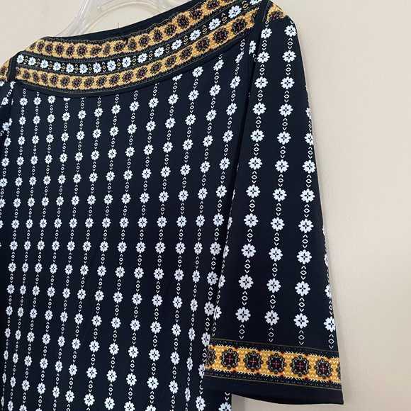 Max Studio French Provence Dress Size Small NWT Stretch Business Casual - Picture 7 of 8